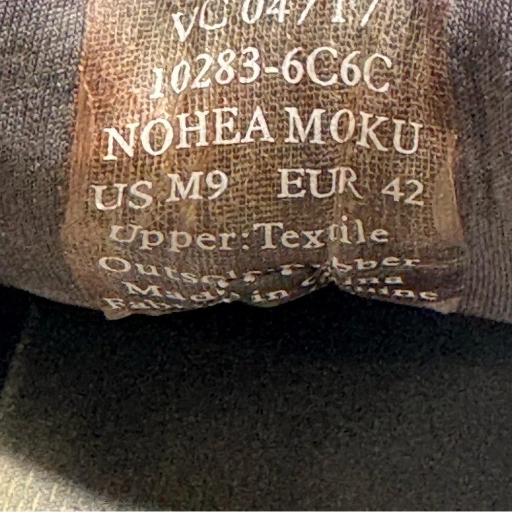 OluKai Nohea Moku Men’s‎ Size 9 Blue Gray No-Tie Boat Shoes Sneakers - Picture 13 of 14
